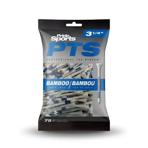 Pride PTS Bamboo Golf Pegs