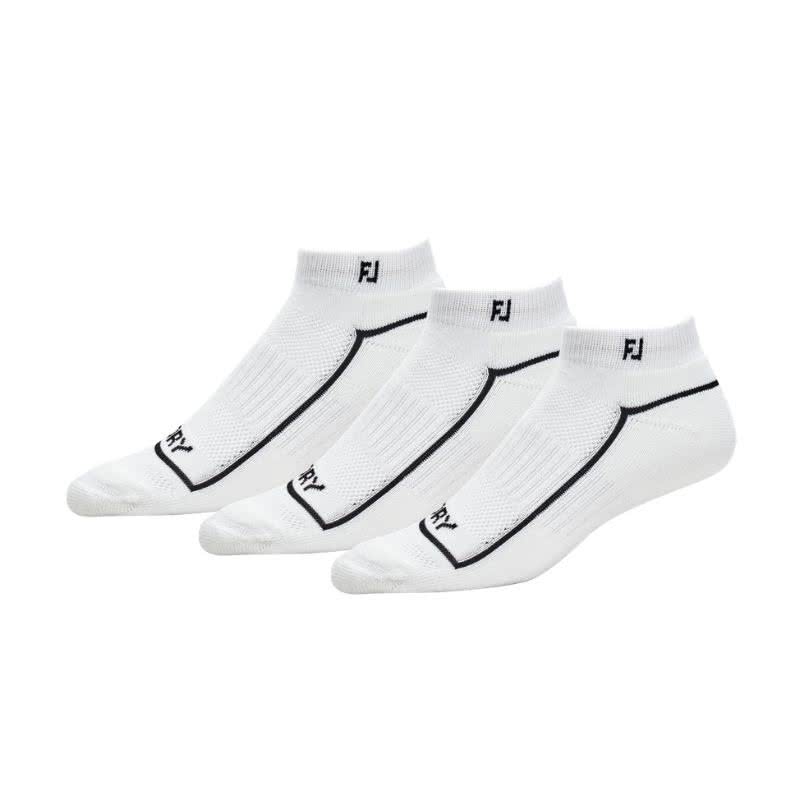 FootJoy ProDry Sportlet Women's 3 Pack - White 36.5-40.5