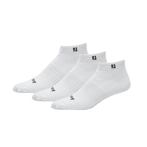 FootJoy ProDry Lightweight Sport Men's 3 Pack - White 39-46