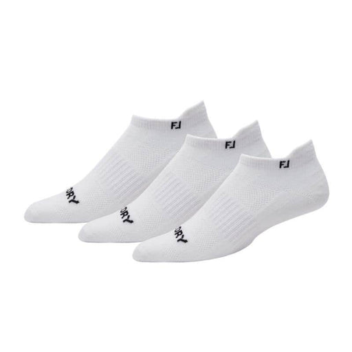 FootJoy ProDry Lightweight Roll Tab Women's 3 Pack - White 36.5-40.5