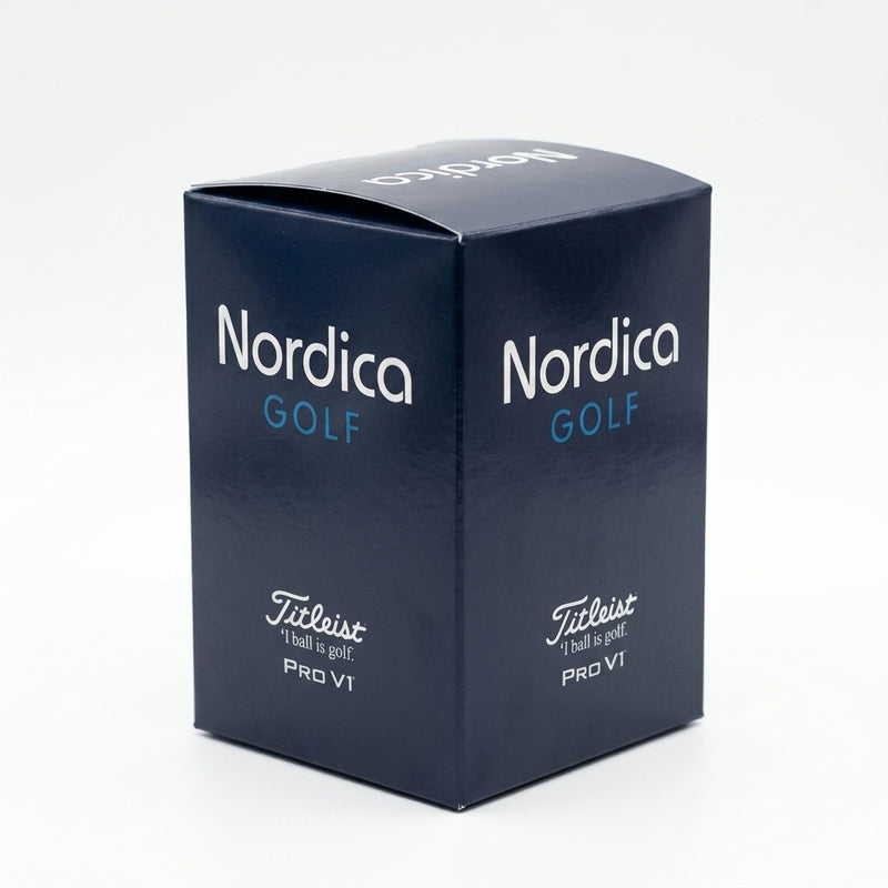 Golf ball sleeve packaging — Studio - Clean | Generated by Modelize