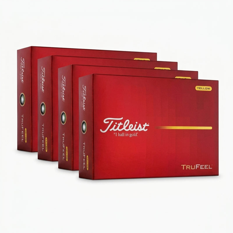Golf ball packaging (4-pack of boxes) — Studio - Clean | Generated by Modelize