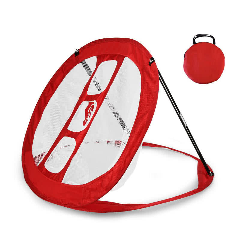 Golf Chipping Net with 3 targets - Red