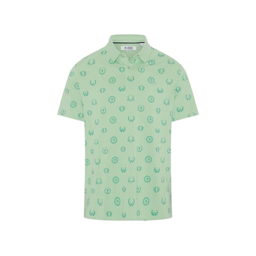 Original Penguin Victory Crest Jacquard Polo - Lichen