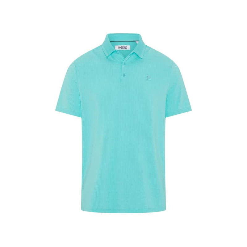 Original Penguin The Seersucker Driver's Polo - Blue Radience